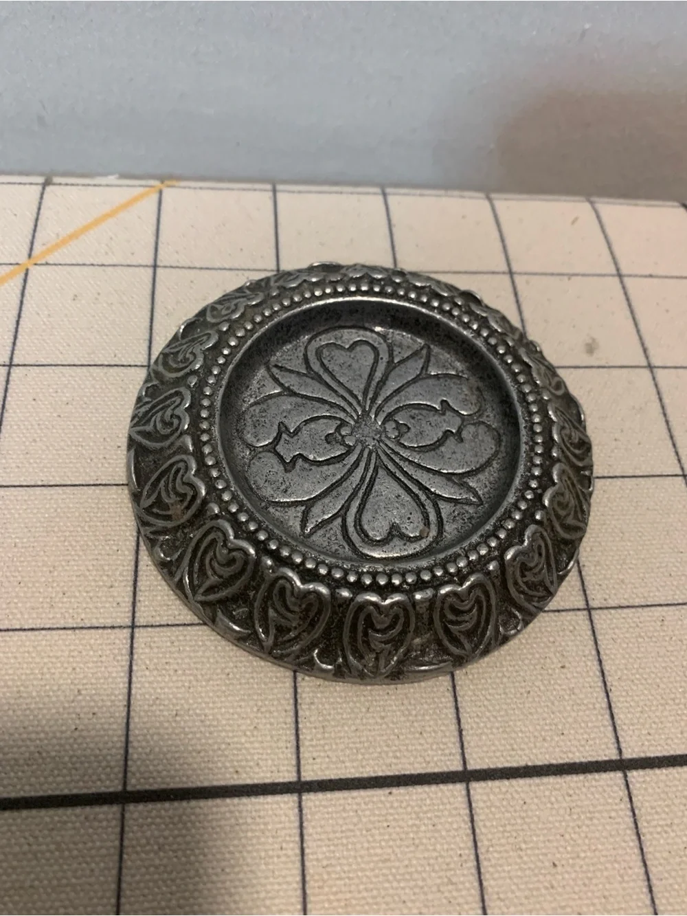 Vintage Carson Statesmetal Trinket Dish: Divorce Deterrent!